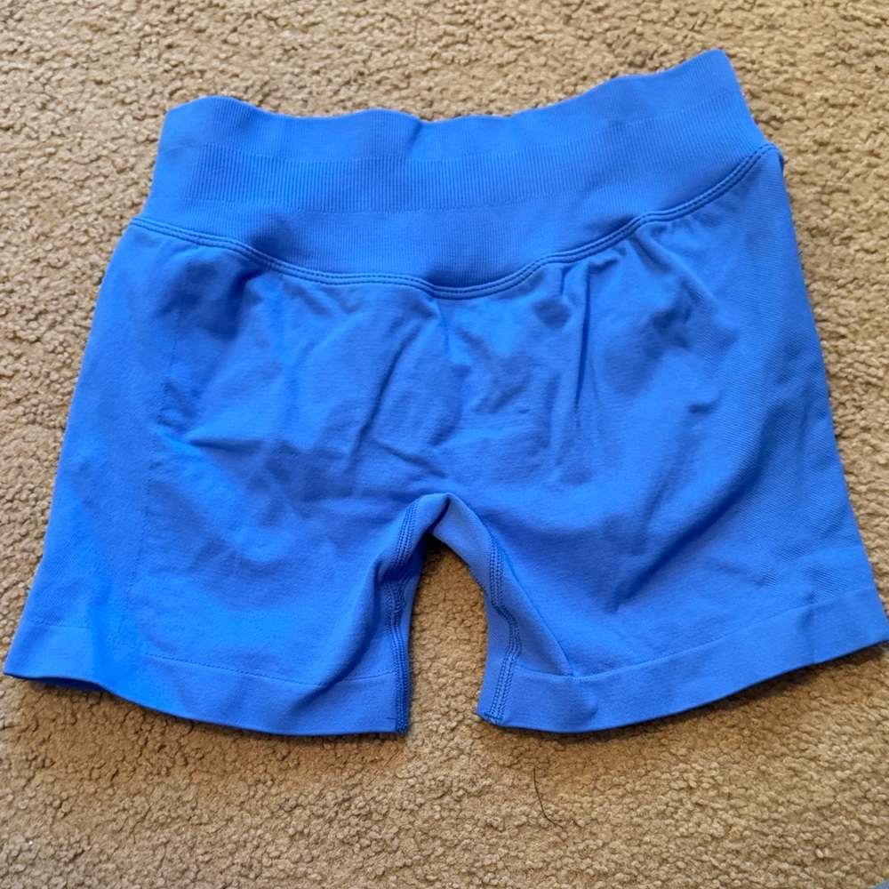 Blue Women's Athletic Shorts